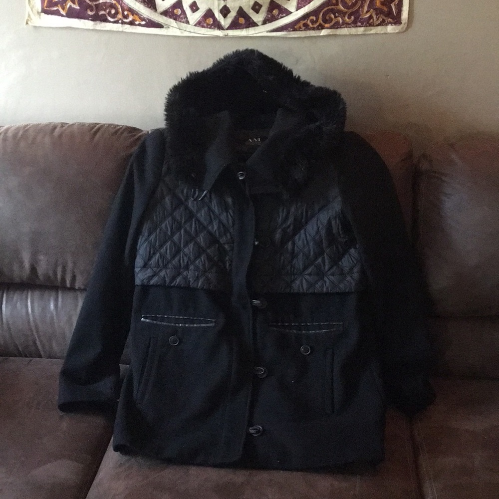 Black Andrew Marc Winter Jacket